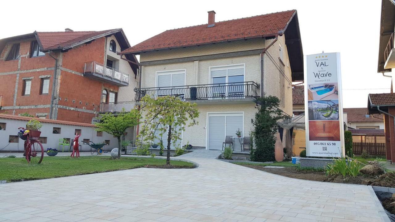 Apartment Plaza ----Wallbox 11Kw 16A ----- Private Spa- Jacuzzi, Infrared Sauna, Luxury Massage Chair, Parking, Entry With Pin 0 - 24H, Free Cancellation 24 Hours Before Check In Slavonski Brod Buitenkant foto